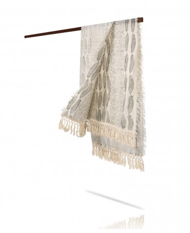 Палантин Унисекс HW.FR240-PLUME/BLANCHE